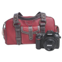 Jill-e Designs Jill-e Leather Camera Bag - Red (769367)
