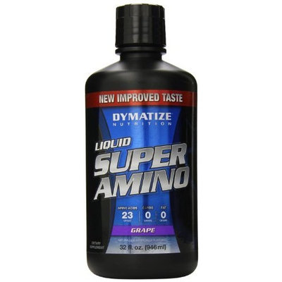 Dymatize Nutrition Super Amino 23000mg Liquid, Grape, 32 Fluid Ounce