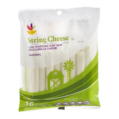 Ahold String Cheese Mozzarella - 16 CT