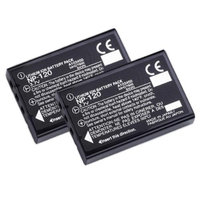 Replacement Battery For Fuji NP120 (2 Pack)