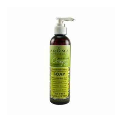 Aroma Naturals Castile Soap Tea Tree Eucalyptus 8 fl oz