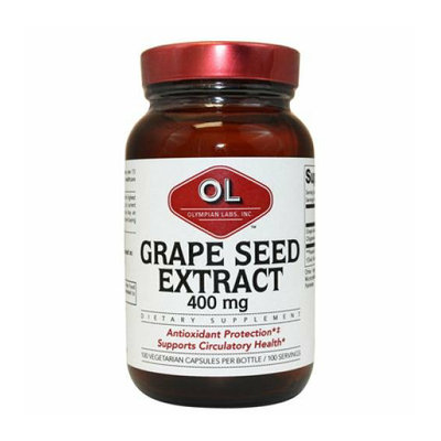 Olympian Labs Grape Seed Naturopathic 400 mg 100 Capsules
