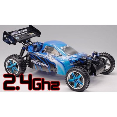 Badia 1/10 2.4Ghz Exceed RC Forza .18 Engine RTR Nitro Powered Off Road Buggy Storm Blue