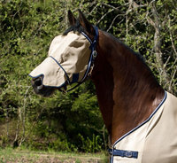 HorZe Seville Flyhood with Nose Protection