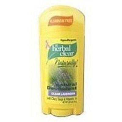 Herbal Clear Deodorant Stick - Lavender (2.65 oz)