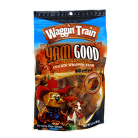 Waggin' Train Yam Good Chicken Wrapped Yams Treats for Dogs