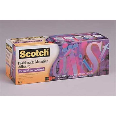 3m Scotch Mounting Adhesive Roll 11inx50ft 568