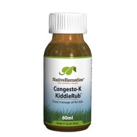 Native Remedies Congesto-K KiddieRub Chest Massage Oil, 60 ml