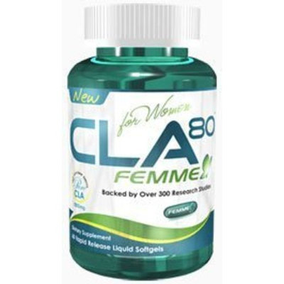 ALLMAX Nutrition CLA80 Femme -- 1000 mg - 60 Softgels