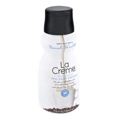 La Creme Lactose Free French Vanilla Real Dairy Creamer