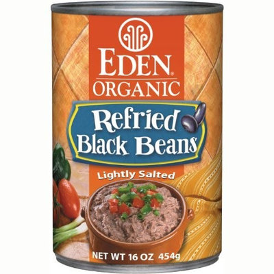 Eden Organic Refried Black Beans, 16-Ounce Cans (Pack of 12)