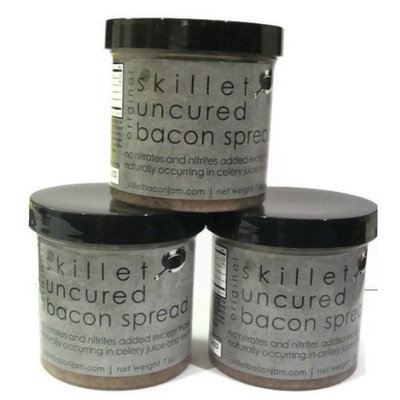 Skillet Bacon Jam Bacon Spread 7 0z. - 3 Jar Pack