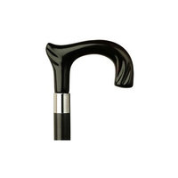 Harvy Ladies Fashionable, Comfortable Cane Black Maple Shaft -Affordable Gift! Item #HAR-9131239