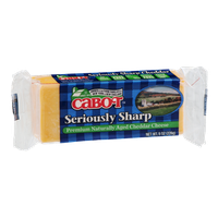 Cabot Aged Cheddar Cheese Seriously Sharp