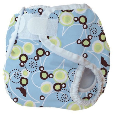 Thirsties Diaper Cover, White, X-Small (6-12 lbs) (Discontinued by Manufacturer)