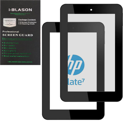 A-1 Advanced Structural Systems, Inc. HD Reusable Matte Bubble-Free Screen Protector for HP Slate 7, Clear