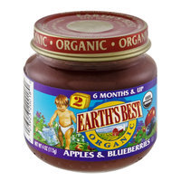 Earth's Best Organic Stage 2 Apples & Blueberries