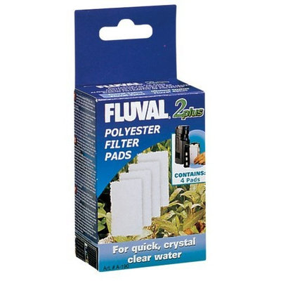 Hagen Fluval 2 Plus Polyester Pads, 4-Pack
