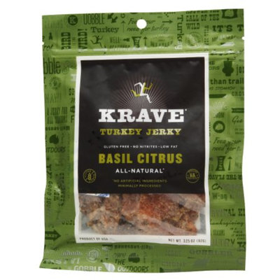 Krave Citrus Basil Turkey Jerky