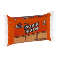 Austin Cheese Crackers with Peanut Butter - 6 CT