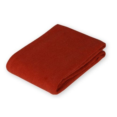 American Baby Company Cotton Terry Flat Fitted Changing Pad Cover, Red