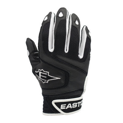 Cycle Products Co. Easton React Batting Glove Adult XL Black/Red - CYCLE PRODUCTS CO.