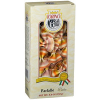 Torino Designer Pasta, Rainbow Farfalle, 8.8-Ounces Boxes (Pack of 4)