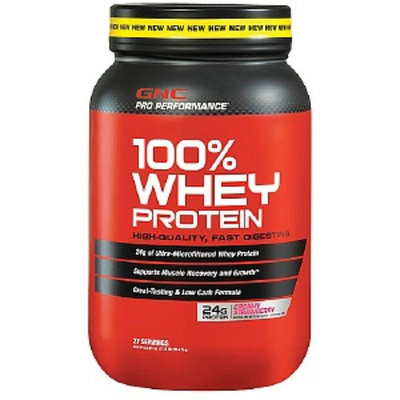 Gnc GNC Pro Performance(r) 100% Whey Protein Creamy Strawberry