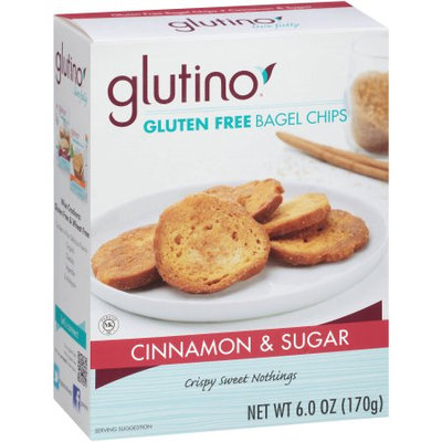 Glutino Cinnamon & Sugar Gluten Free Bagel Chips