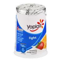 Yoplait® Light Fat Free Yogurt Strawberry Orange Sunrise