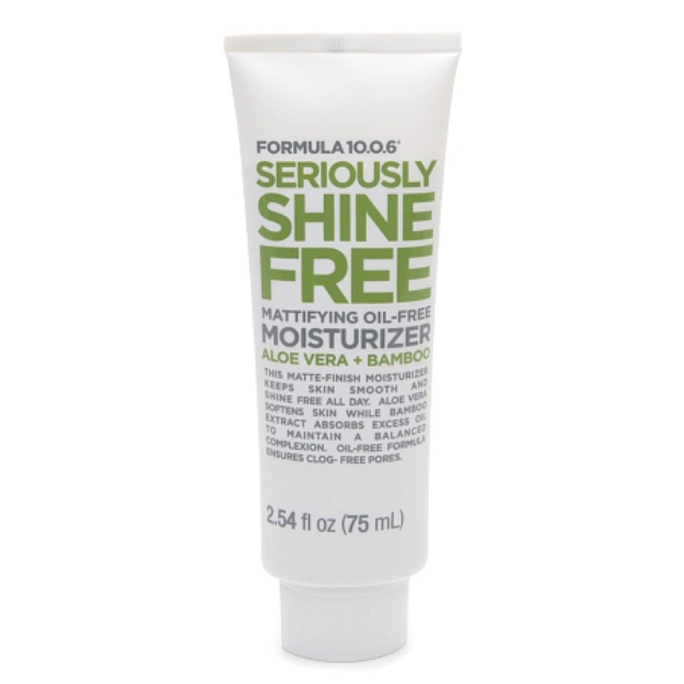 Formula 10.0.6 Seriously Shine Free Mattifying Oil-Free Moisturizer with Aloe Vera & Bamboo