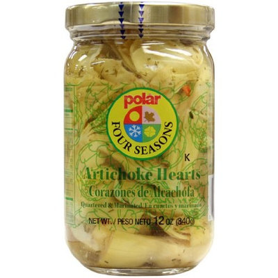 M W Polar Foods Polar Quartered Marinated Artichokes 12 Pack 12oz Jars