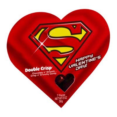 Palmer Double Crisp Valentine Candy - 7 CT