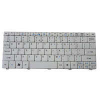 Acer America Acer Aspire One D257, D270, Happy, Happy 2 White Netbook Keyboard KB. I100A.114