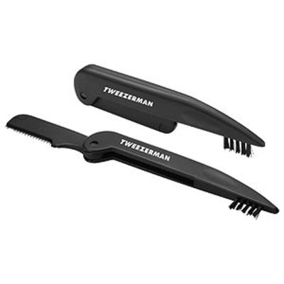 Tweezerman Precision Folding Razor Black, 1 ea