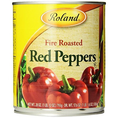 Roland Fire Roasted Red Peppers, 28-Ounce Cans (Pack of 4)