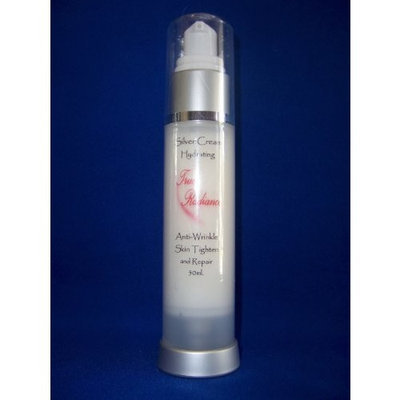 SILVER CREAM by True Radiance with Marine Collagen for Anti-Aging, Wrinkle Reduction and Skin Rejuvination and super hydrator. Also has Argireline 20%, DMAE, Alpha lipoic acid, APT, Ceremide 3, Hyaluronic acid and so much more. PARABEN FREE 1.7 oz /50ml.