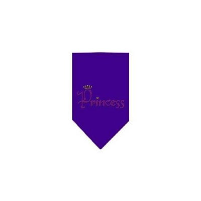 Ahi Princess Rhinestone Bandana Purple Large