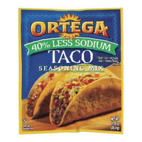 Ortega 40% Less Sodium Taco Seasoning Mix 1.25-oz.