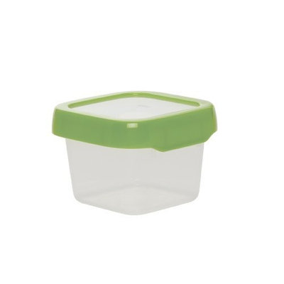 OXO Tot Top Small Square Storage Container, Green, 13.5 Ounce (Discontinued by Manufacturer)