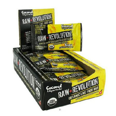 Raw Revolution Organic Live Food Bar Coconut & Agave Nectar