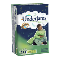 Pampers UnderJams Boys Size 8 (L/XL) Jumbo Pack 13 Count