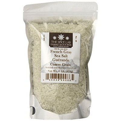 The Spice Lab French Gray Sea Salt, Light Grey, 1 Pound