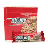 Met-Rx Big 100 Colossal Meal Replacement Bars Peanut Butter Caramel Crunch