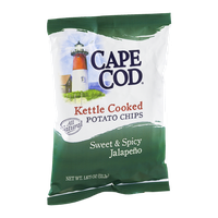 Cape Cod Kettle Cooked Potato Chips Sweet & Spicy Jalapeno