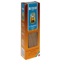 De Cecco Whole Wheat Spaghetti, 17.5-Ounce Boxes (Pack of 5)