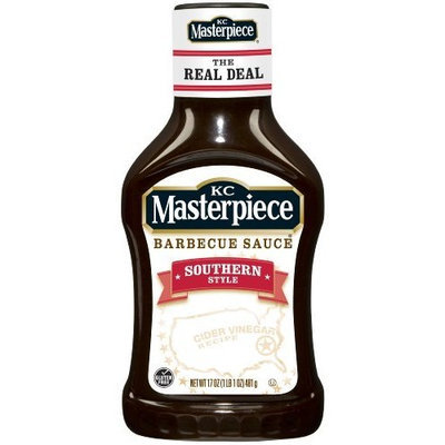 KC Masterpiece Barbecue Sauce, Southern Style, 17 Ounces (Pack of 6)