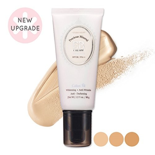 ETUDE HOUSE Precious Mineral BB Cream Cotton Fit SPF30 / PA++ 2014 New - W24 Honey beige