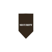 Ahi Security Screen Print Bandana Cocoa Small