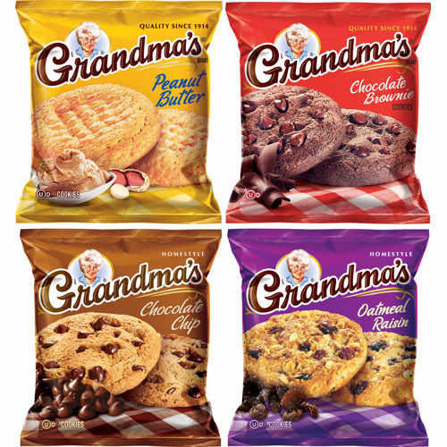 Grandma's Cookies Variety Snack Packs Reviews 2019